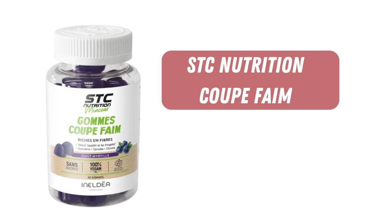 stc nutrition gummies coupe faim