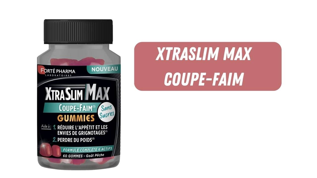 xtraslim max gummies coupe faim